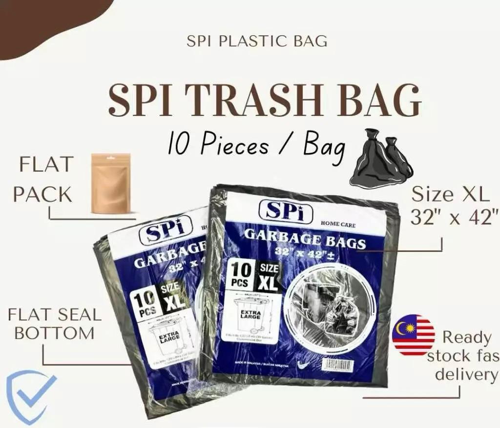 Beg Sampah Garbage Bag Size XL 81 x 107cm - 10pcs (2 paket)